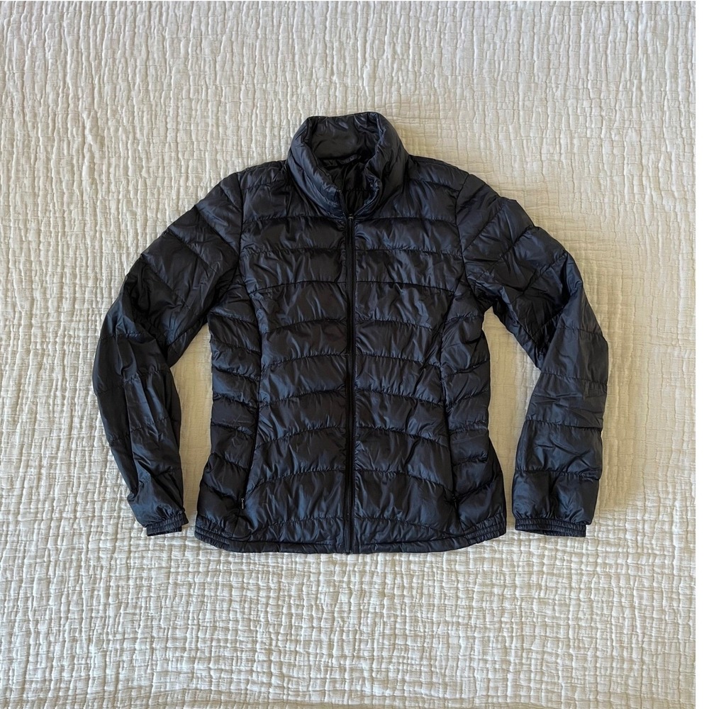 Uniqlo Packable Down Puffer Jacket Small Black